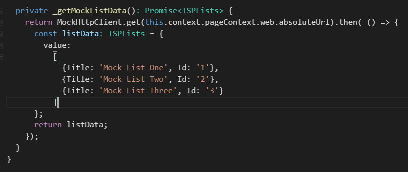 Code Structure for List